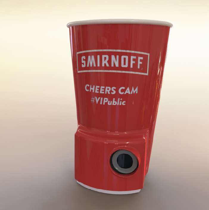 Cheers Cam cup render — front